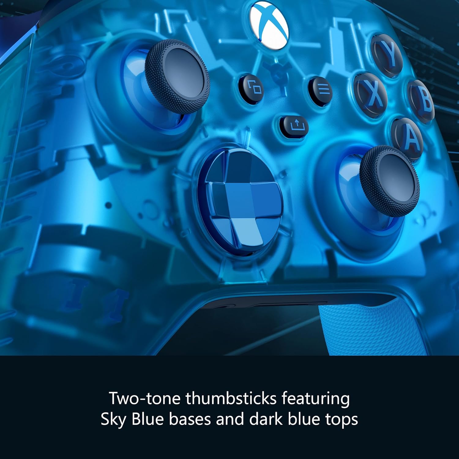 Manette sans fil Xbox Sky Cipher Special Edition pour Xbox Series X|S, Xbox One, Windows 10 et Mobile - flash vidéo