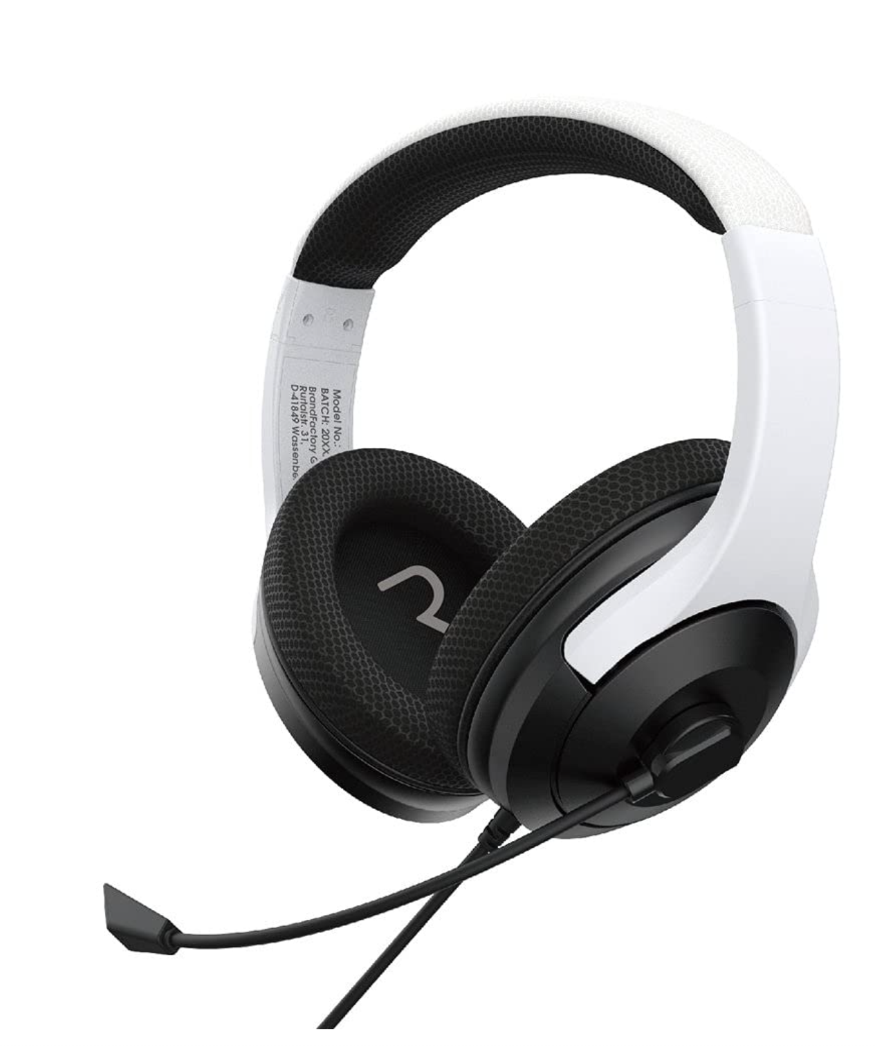 Raptor Gaming - Casque de jeu stéréo filaire H300 Blanc pour PS4/PS5, Xbox Series X|S et Windows 10/11 - flash vidéo