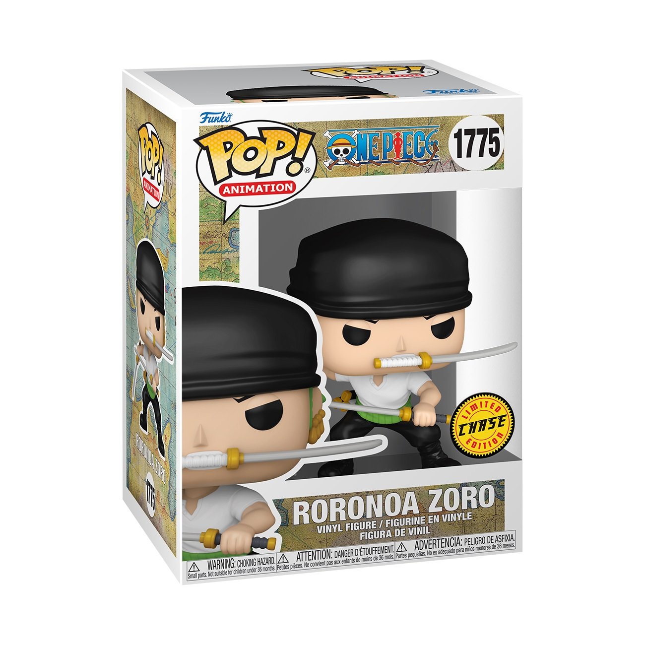 Funko Pop! Animation: One Piece - Zoro (Chance fo Special Chase Edition) - flash vidéo