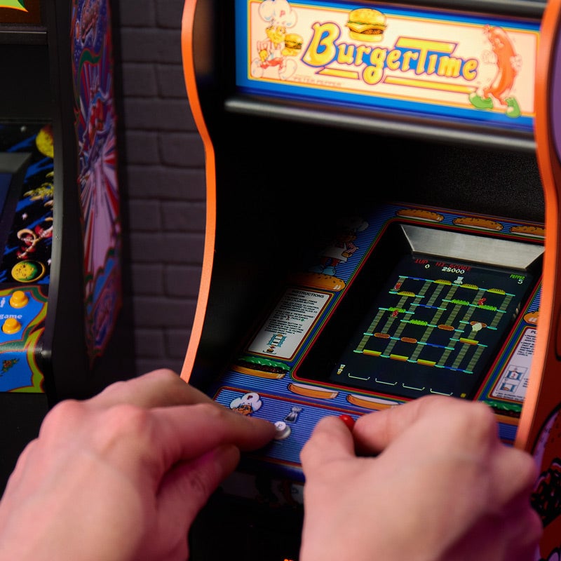Numskull - Cabine d'arcade Burger Time à l'échelle 1/4 - flash vidéo