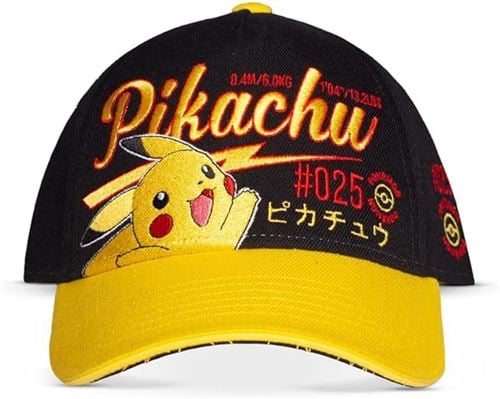 Pokémon - Casquette ajustable "Pikachu Hello" - flash vidéo