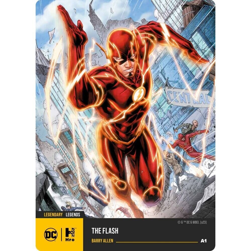 DC Comics - Hro - The Flash Chapitre 4 - Pack de 4 Boosters - flash vidéo