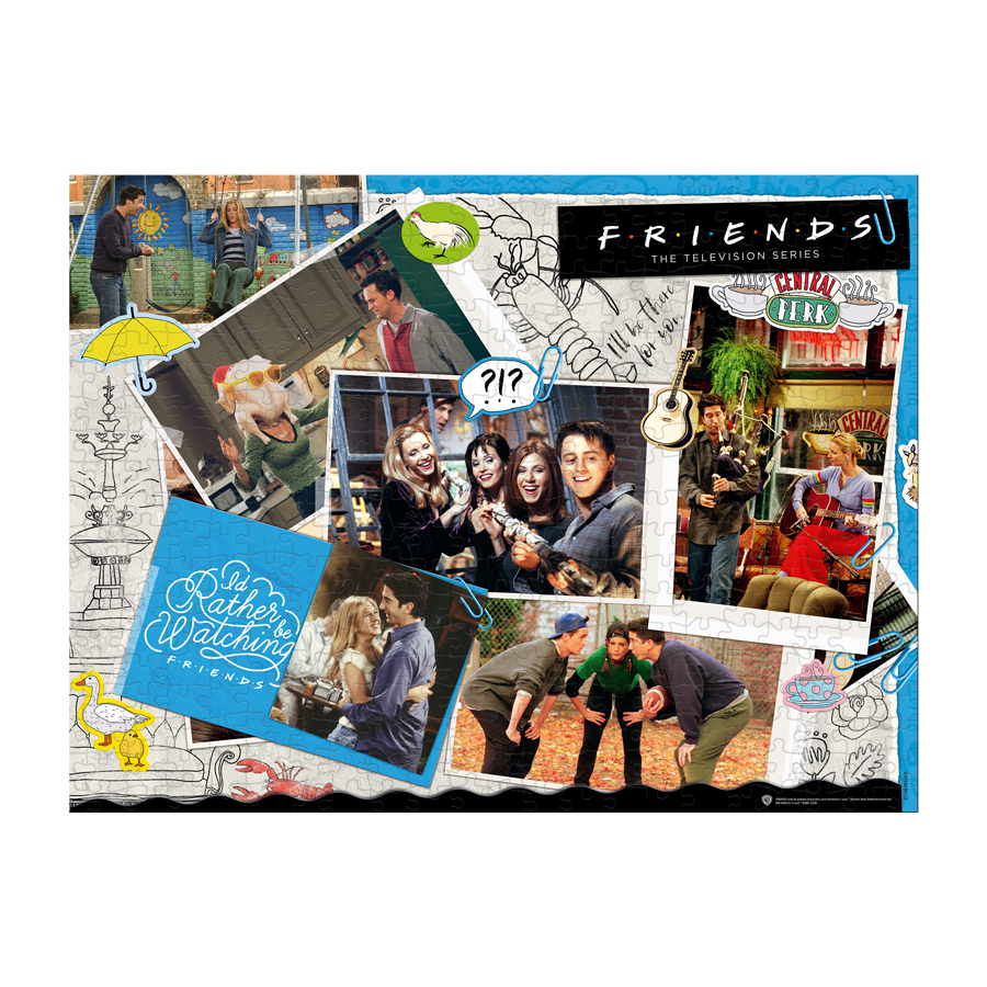 Friends - Album Puzzle 1000 pcs - flash vidéo