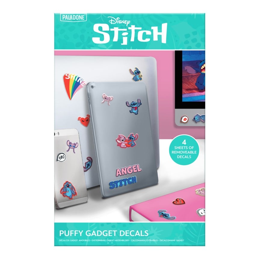 Disney - Lilo et Stitch - Set de Stickers Gadget Puffy - flash vidéo