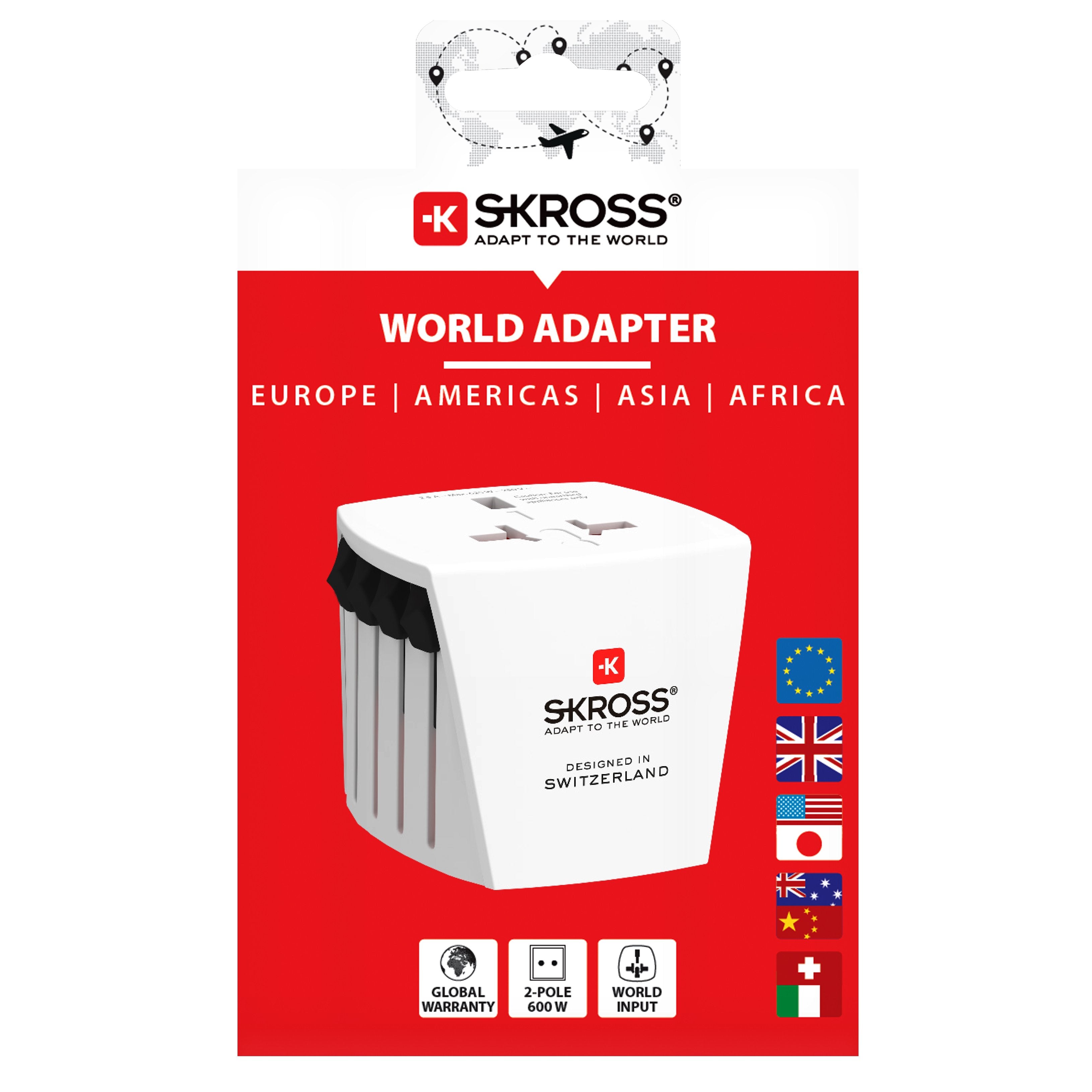 SKROSS - World Adapter MUV Micro - flash vidéo