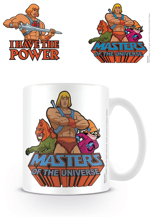 Maîtres de l'univers - J'ai Le Pouvoir Coffee Mug 315ml - flash vidéo