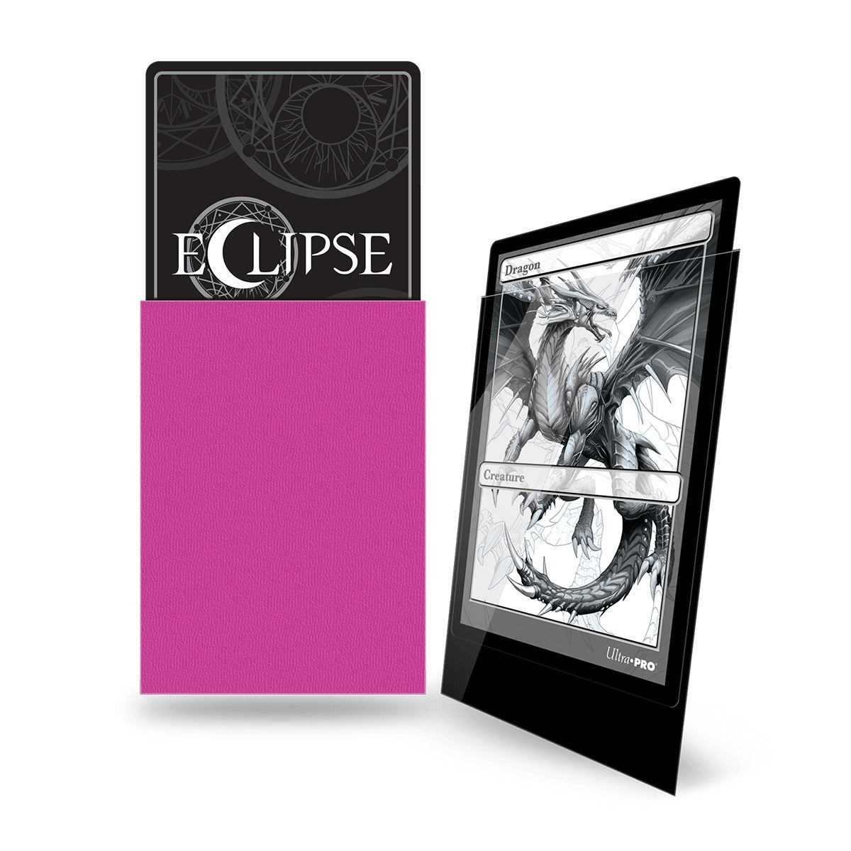 Ultra Pro - Eclipse Gloss Sachet de 100 protèges cartes standard Rose Vif (66 x 91 mm) - flash vidéo