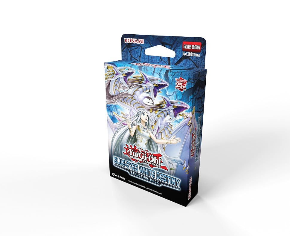 Yu-Gi-Oh! TCG - Blue-Eyes White Destiny Structure Deck Display (8 Decks) - flash vidéo