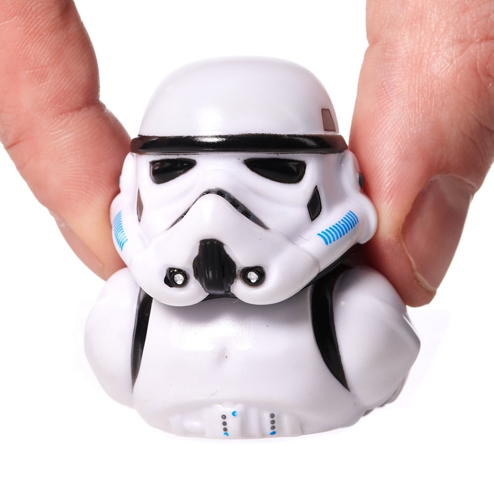 Numskull - Mini TUBBZ Canard de bain - Star Wars - Stormtrooper (Édition baignoire) - 8cm - flash vidéo