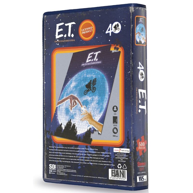 E.T. - Puzzle en édition limitée 500 pcs - flash vidéo