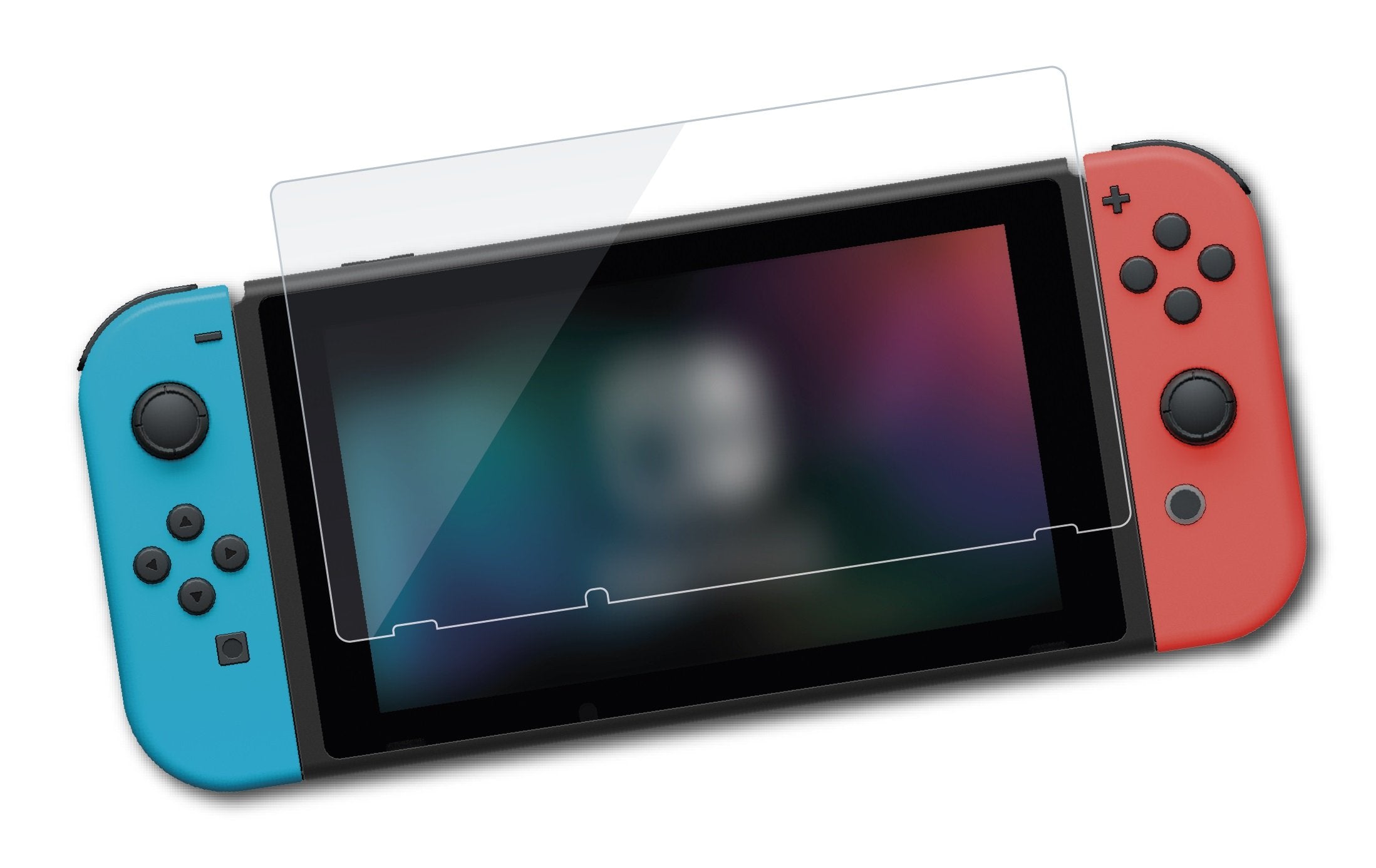 EgoGear - Protecteur d'écran en verre anti-lumière bleue SPR10 pour Nintendo Switch - flash vidéo