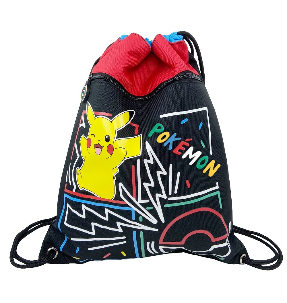 Pokémon - Sac à dos à cordons "Colorful" - flash vidéo