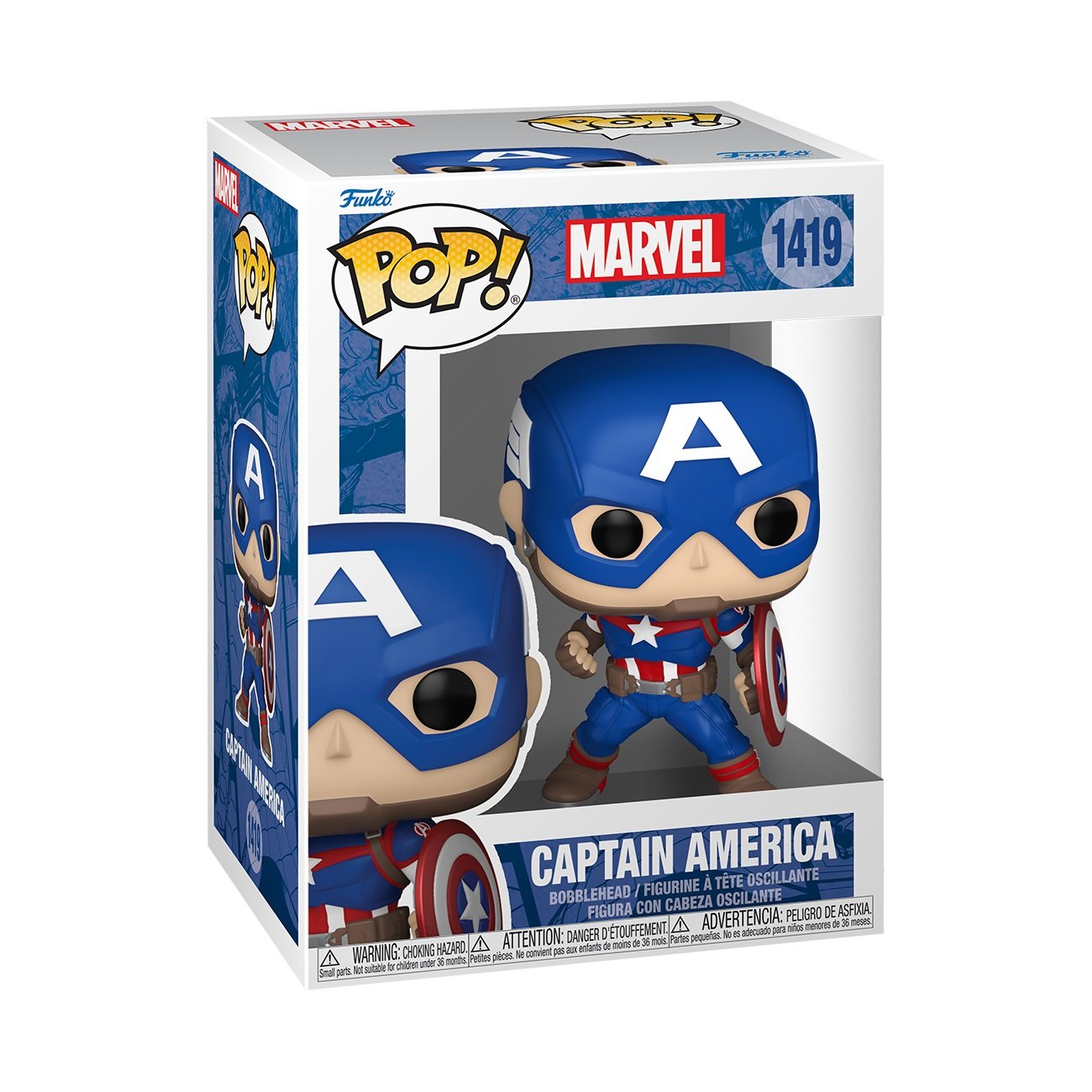 Funko Pop! Marvel: Marvel New Classics - Captain America - flash vidéo