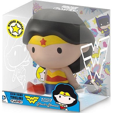 Plastoy - Chibi Wonder Woman Mini Money Box - flash vidéo