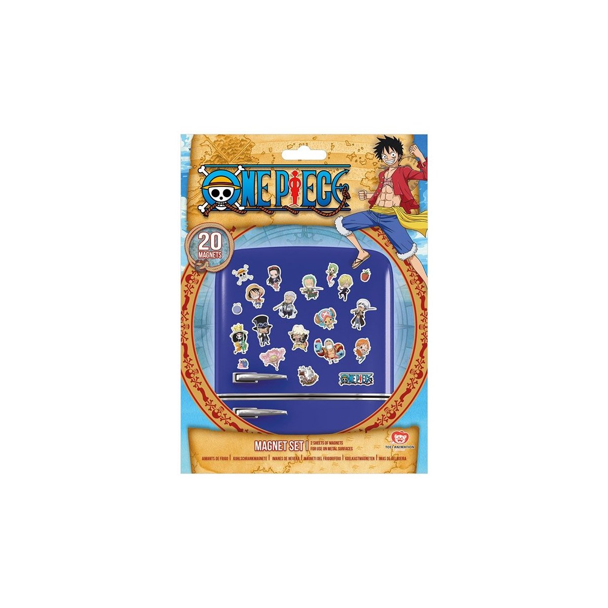 One Piece - Chibi Magnet Set - flash vidéo