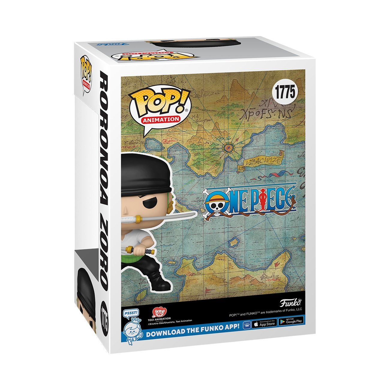 Funko Pop! Animation: One Piece - Zoro (Chance fo Special Chase Edition) - flash vidéo
