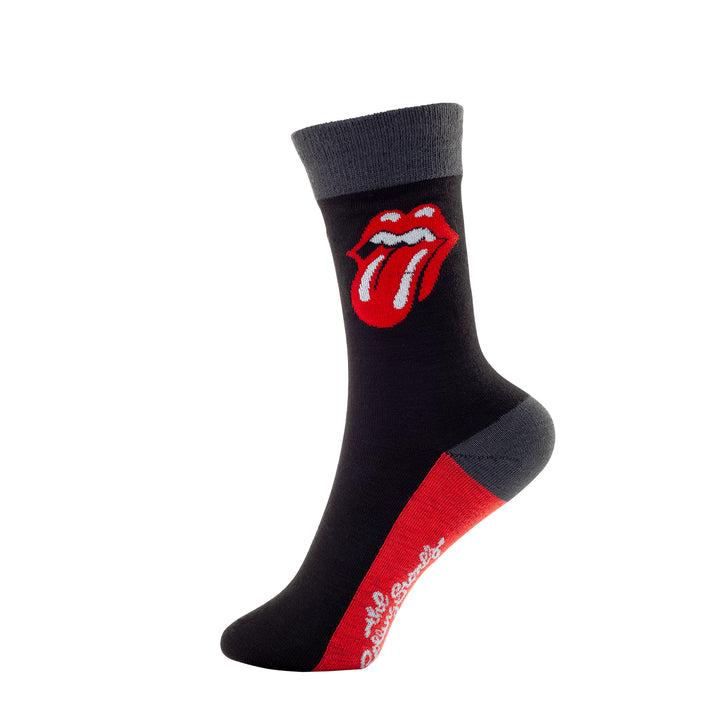 The Rolling Stones - Coffret cadeau avec tasse 315ml et paire de chaussette EU 41-45 "Lips" - flash vidéo