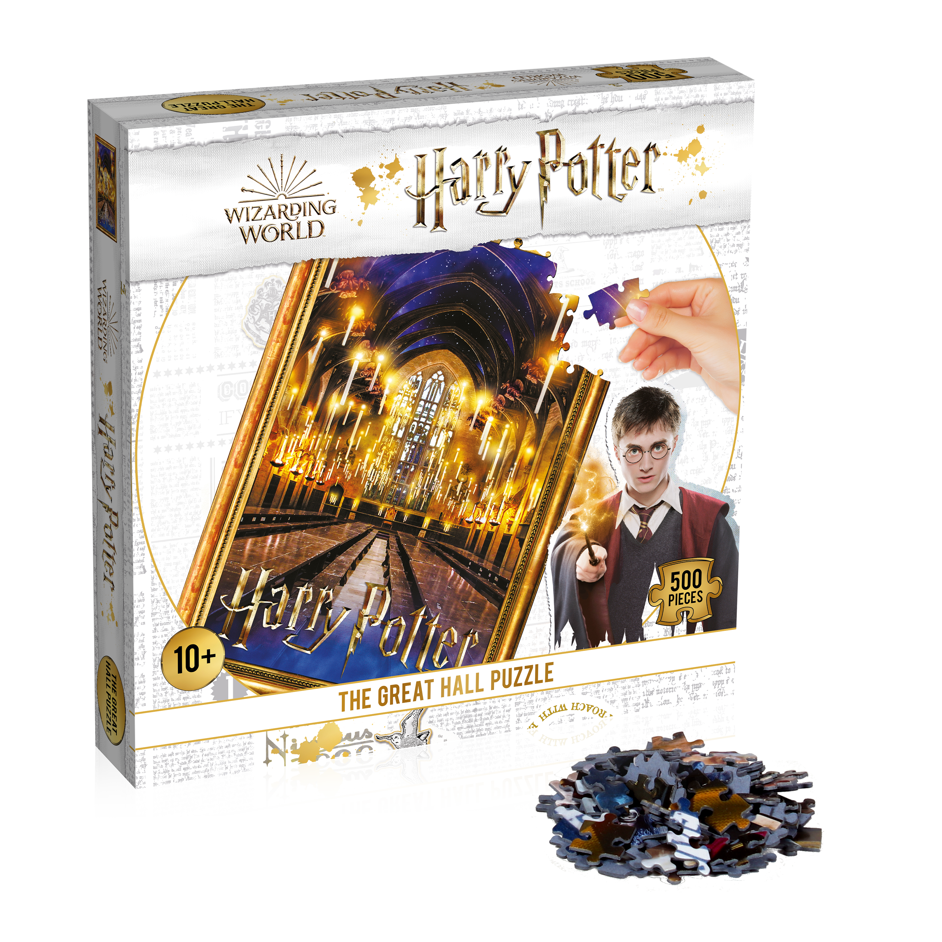 Harry Potter - Puzzle La Grande Salle 500 pcs - flash vidéo