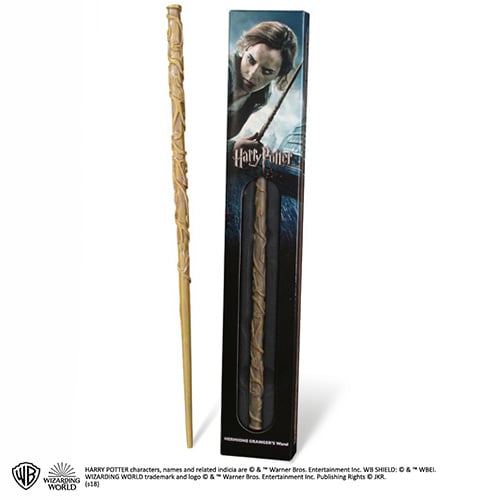 Harry Potter - Réplique de la baguette d'Hermione Granger 38cm - flash vidéo
