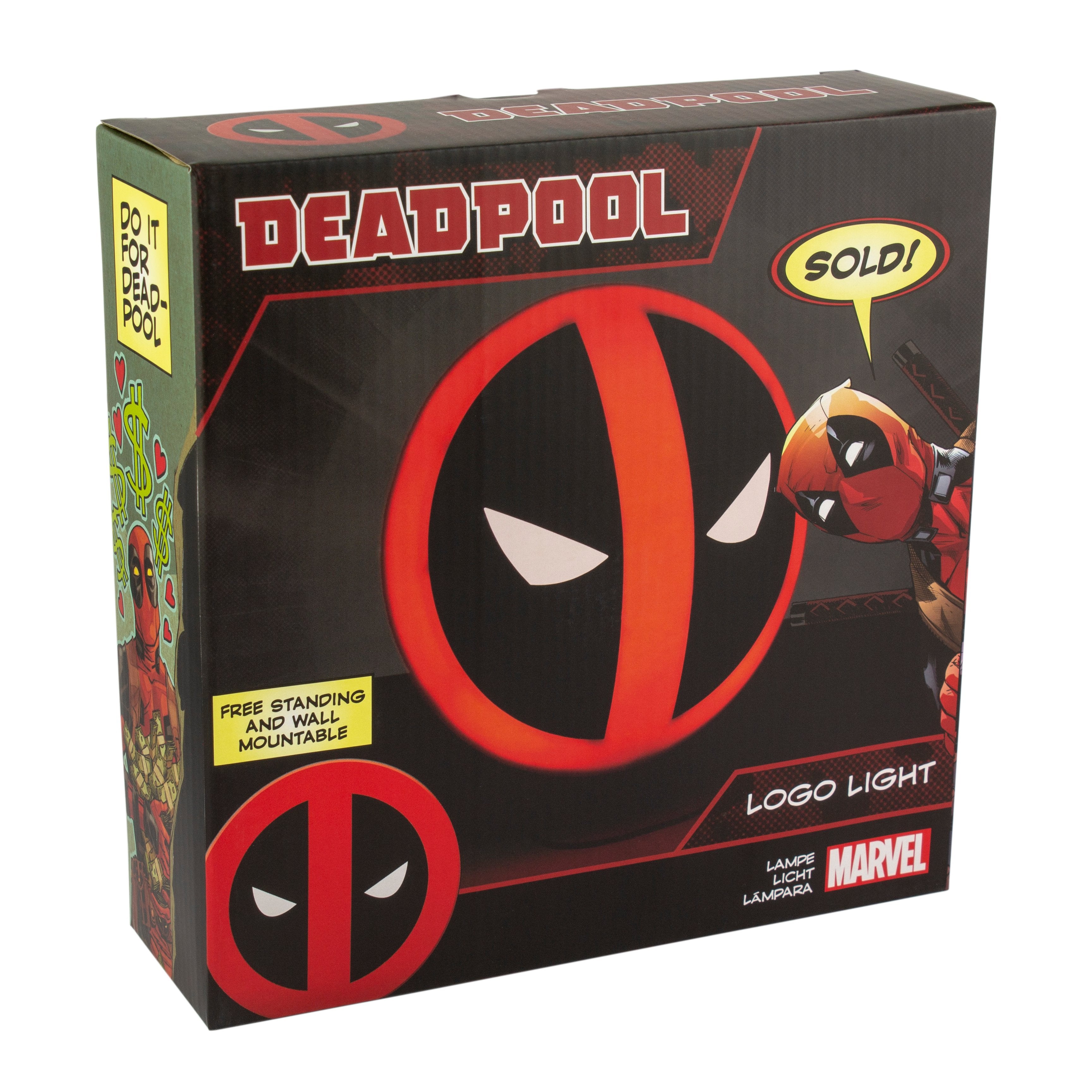 Marvel - Lampe Deadpool - flash vidéo