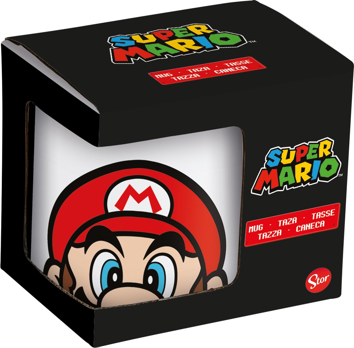 Nintendo - Tasse en céramique Super Mario - 325ml - flash vidéo