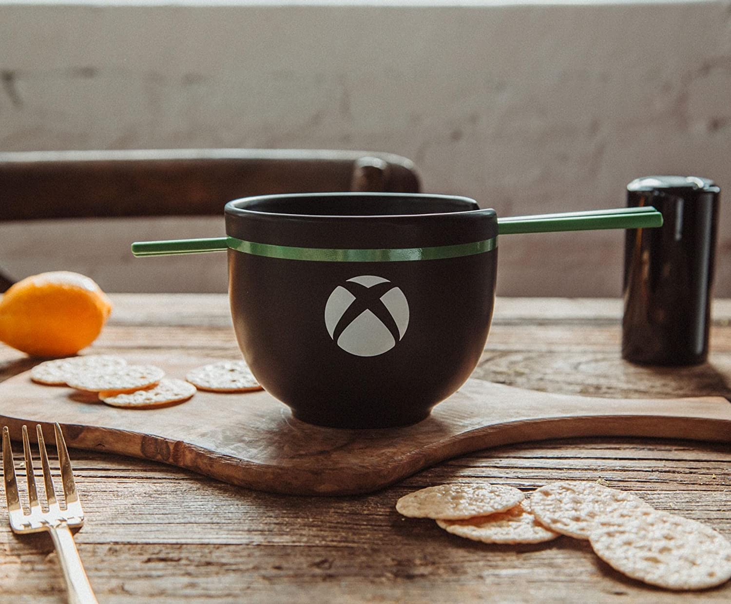 UKON!C - Microsoft - Bol à Ramen Xbox avec Baguettes - flash vidéo