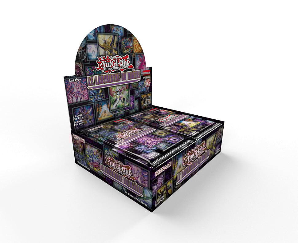 Yu-Gi-Oh! JCC - Display de Pack de Booster Le Labyrinthe du Maître (24 Boosters) - flash vidéo