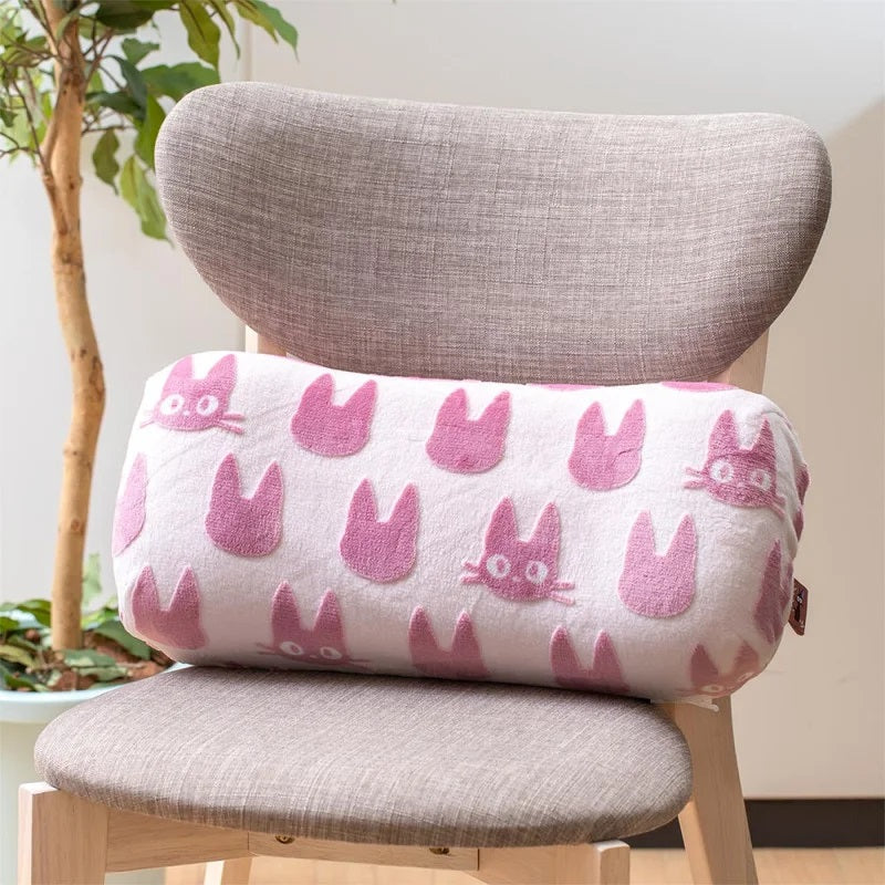 Kiki la petite sorcière - Coussin moiré Silhouette de Jiji 20x43 cm - flash vidéo