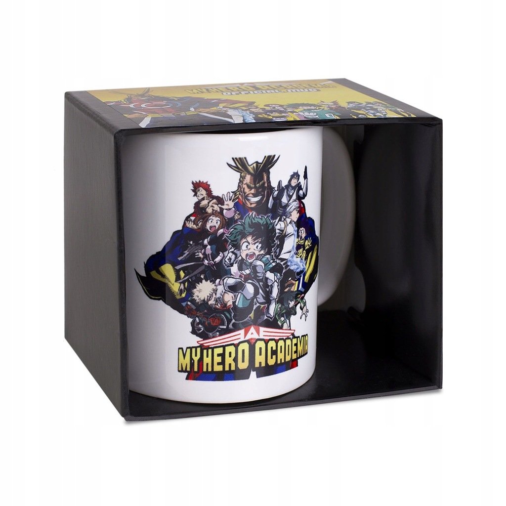 My Hero Academia - Character Burst Coffee Mug 315ml - flash vidéo