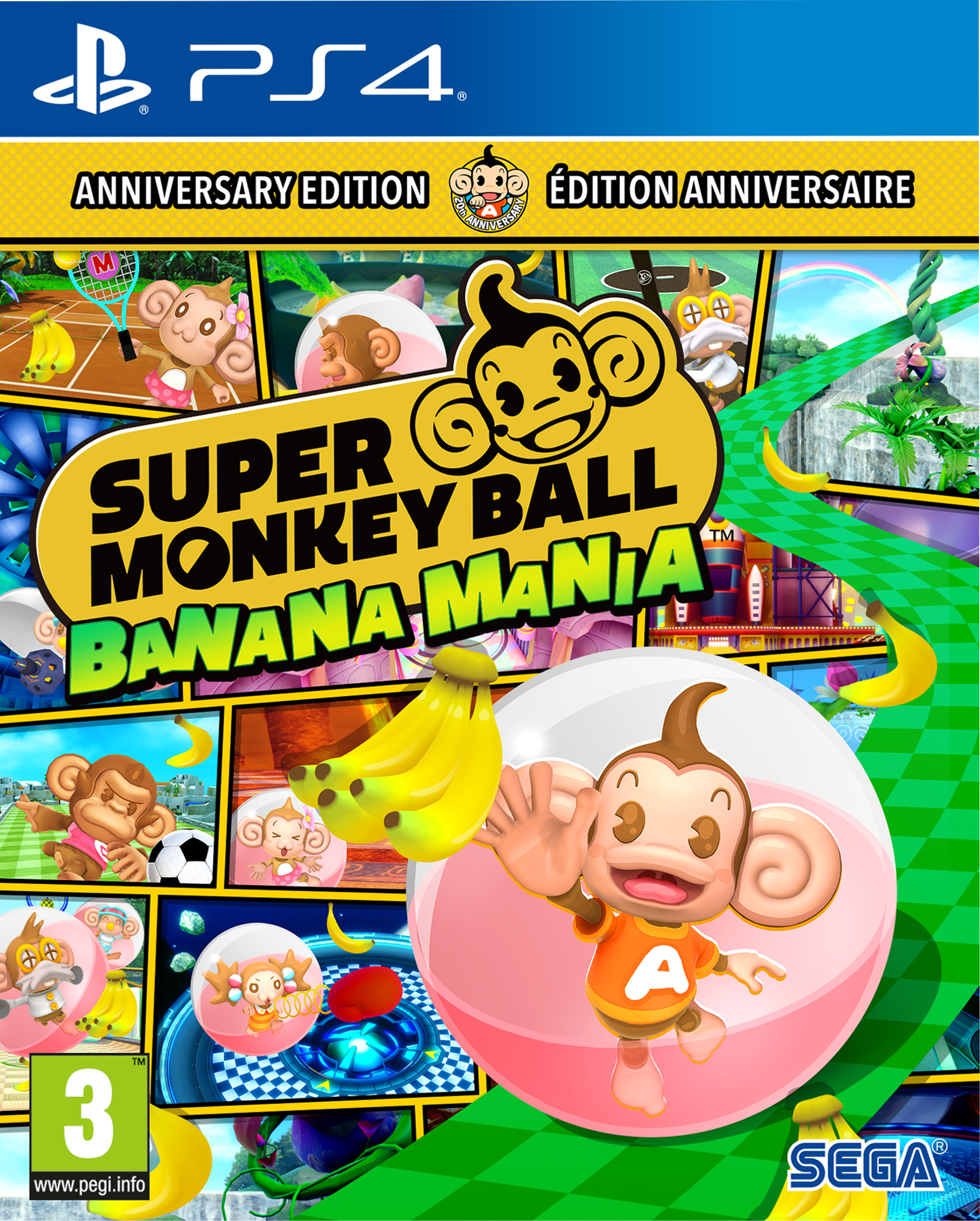 Super Monkey Ball Banana Mania - Anniversary Edition - flash vidéo
