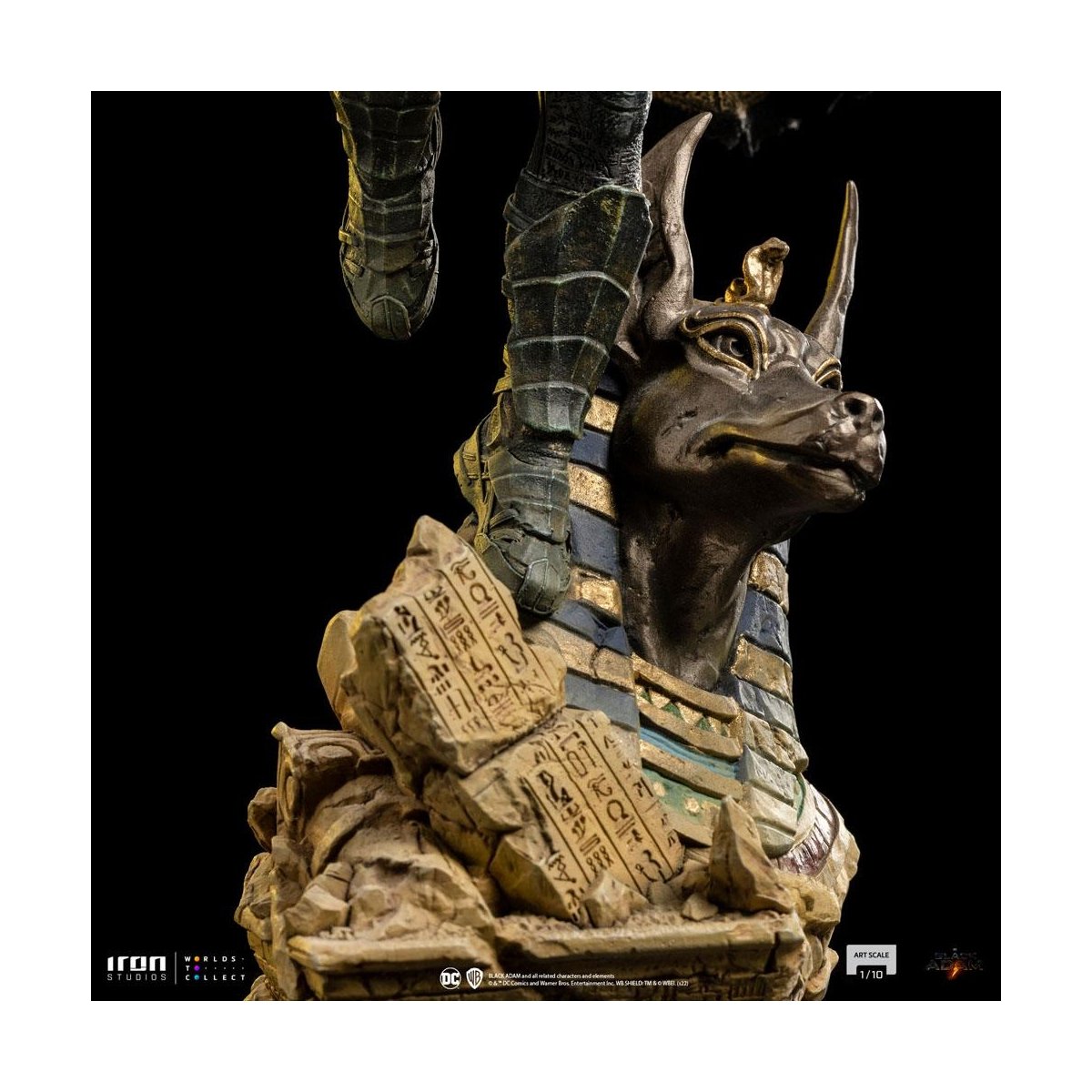 Iron Studios - Arts Scale 1/10 - DC Comics - Black Adam - Black Adam Statue 27cm - flash vidéo