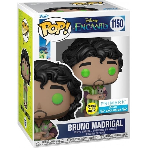 Funko Pop! Disney: Encanto - Bruno Madrigal (Glow in the Dark) (Special Edition) - flash vidéo