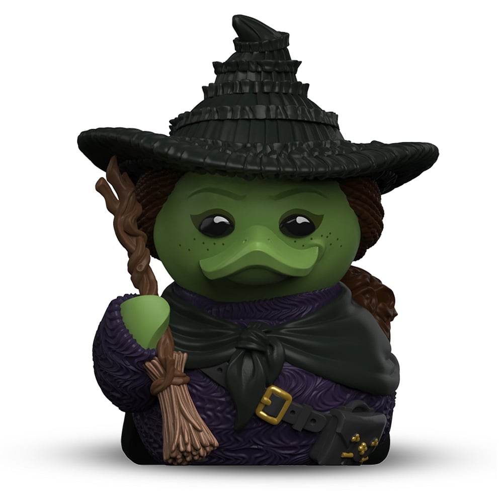 Numskull - TUBBZ Canard de bain - Wicked - Elphaba Thropp (Première Édition) - 9cm - flash vidéo
