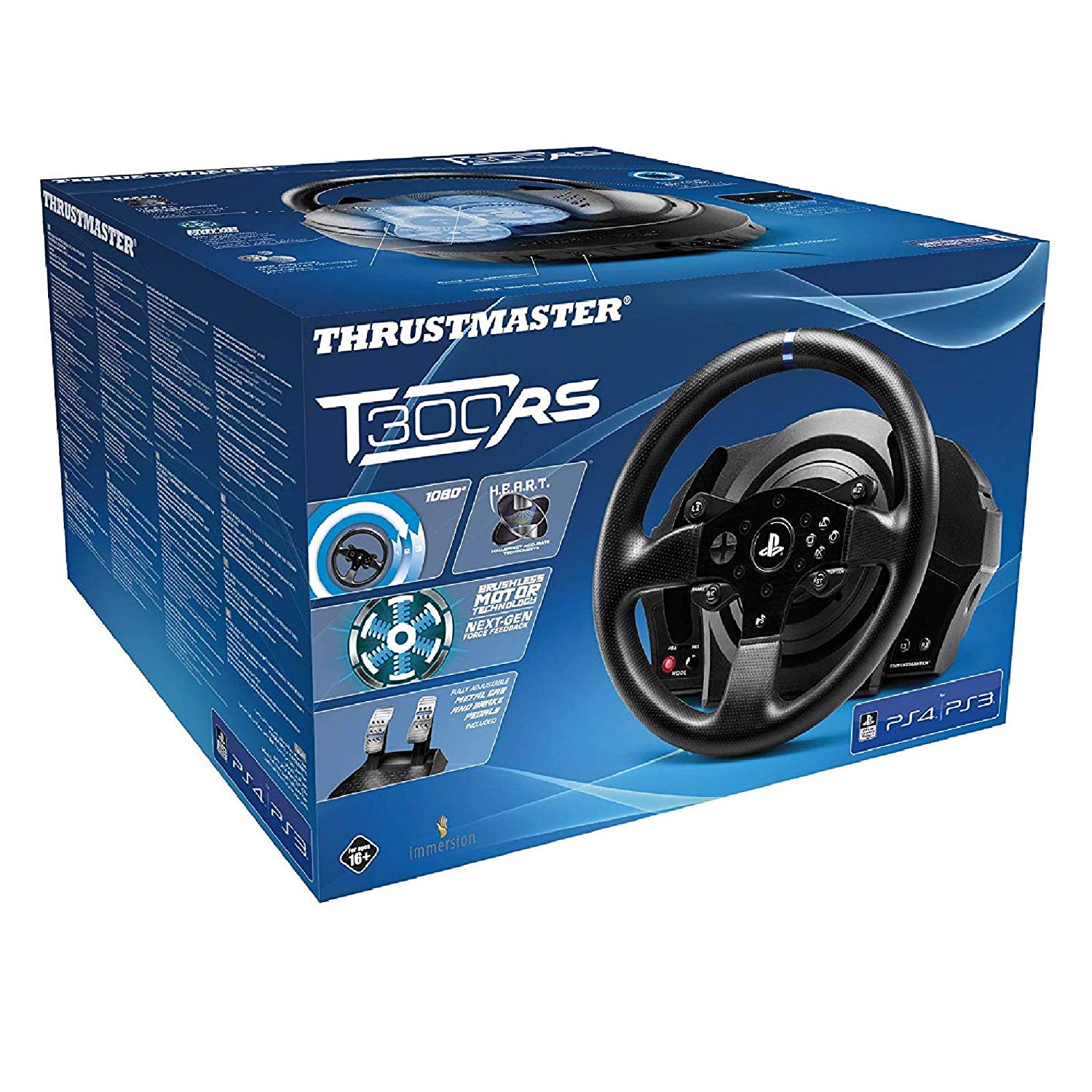 Thrustmaster T300 RS Racing Simulator Wheel - flash vidéo