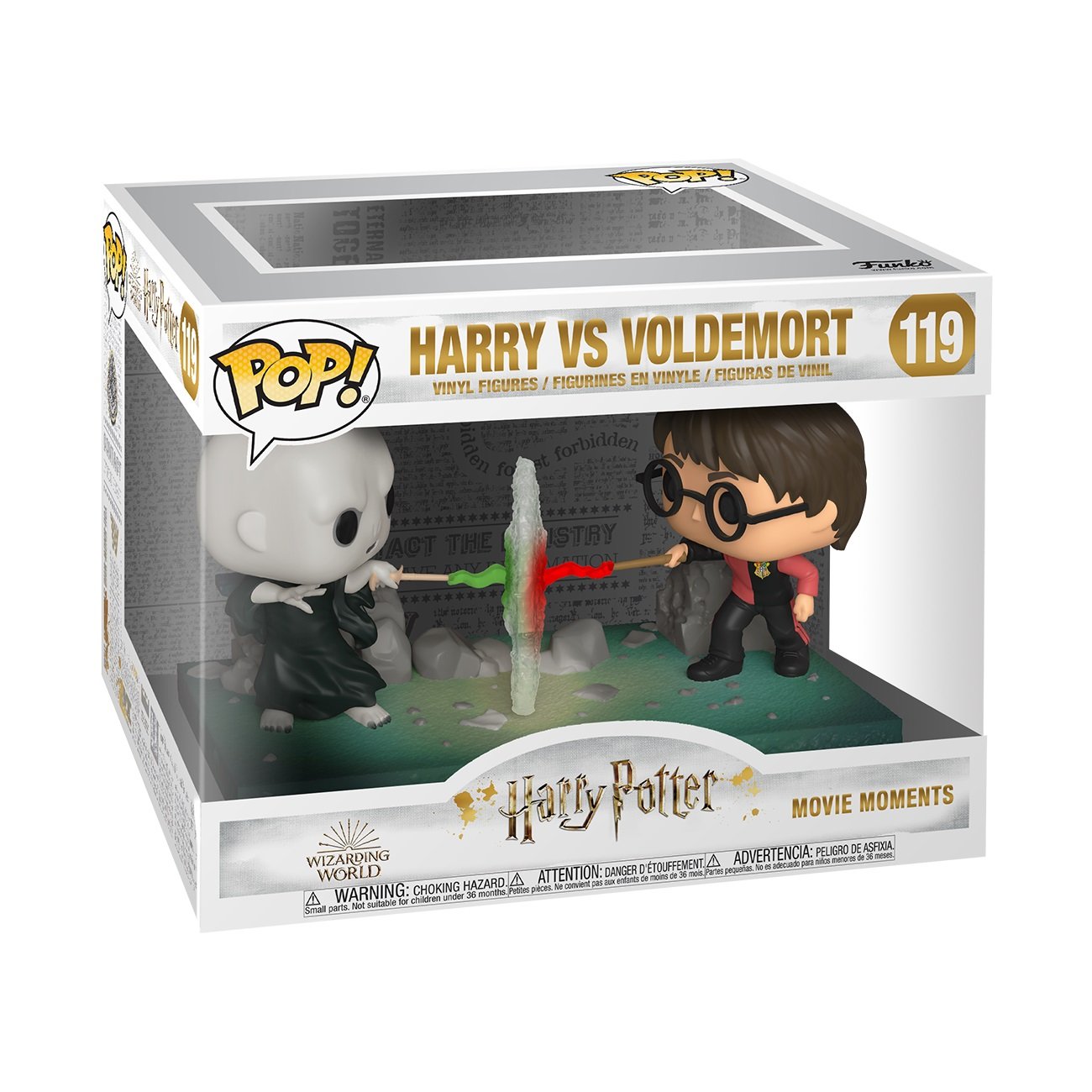 Funko Pop! Moment Harry Potter Harry vs Voldemort - flash vidéo