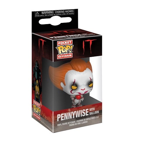Funko Pocket Pop! Keychain: IT - Pennywise with Balloon - flash vidéo