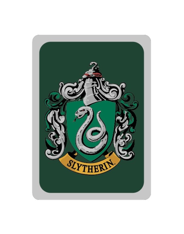 Harry Potter - Aimant métallique Blason de Serpentard - flash vidéo