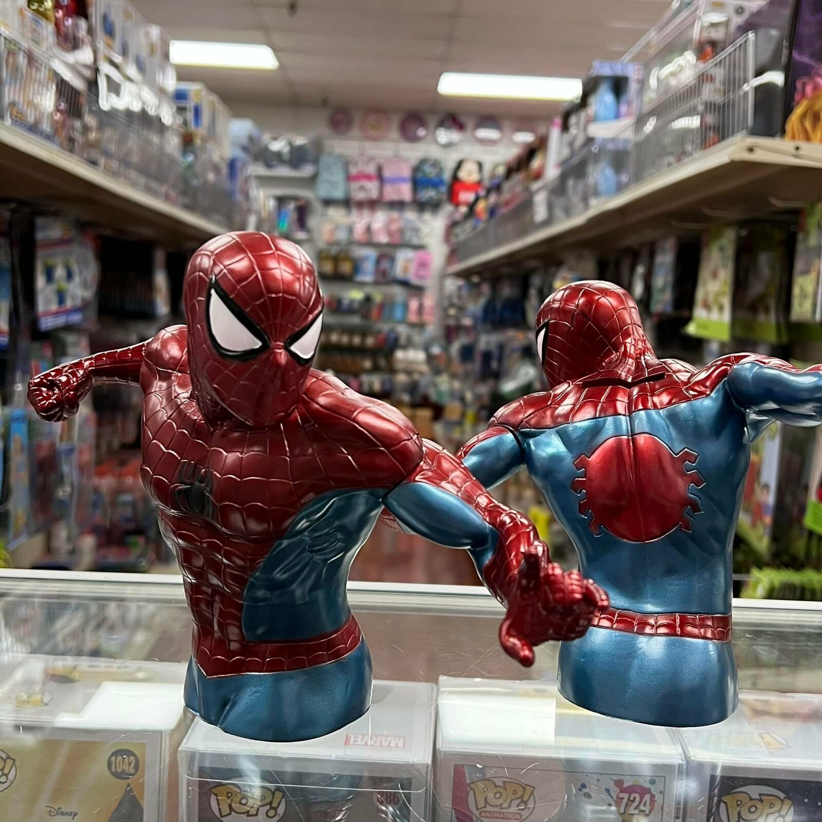 Marvel - Tirelire Buste Spider-Man PX (Metallic Ver.) 20cm - flash vidéo