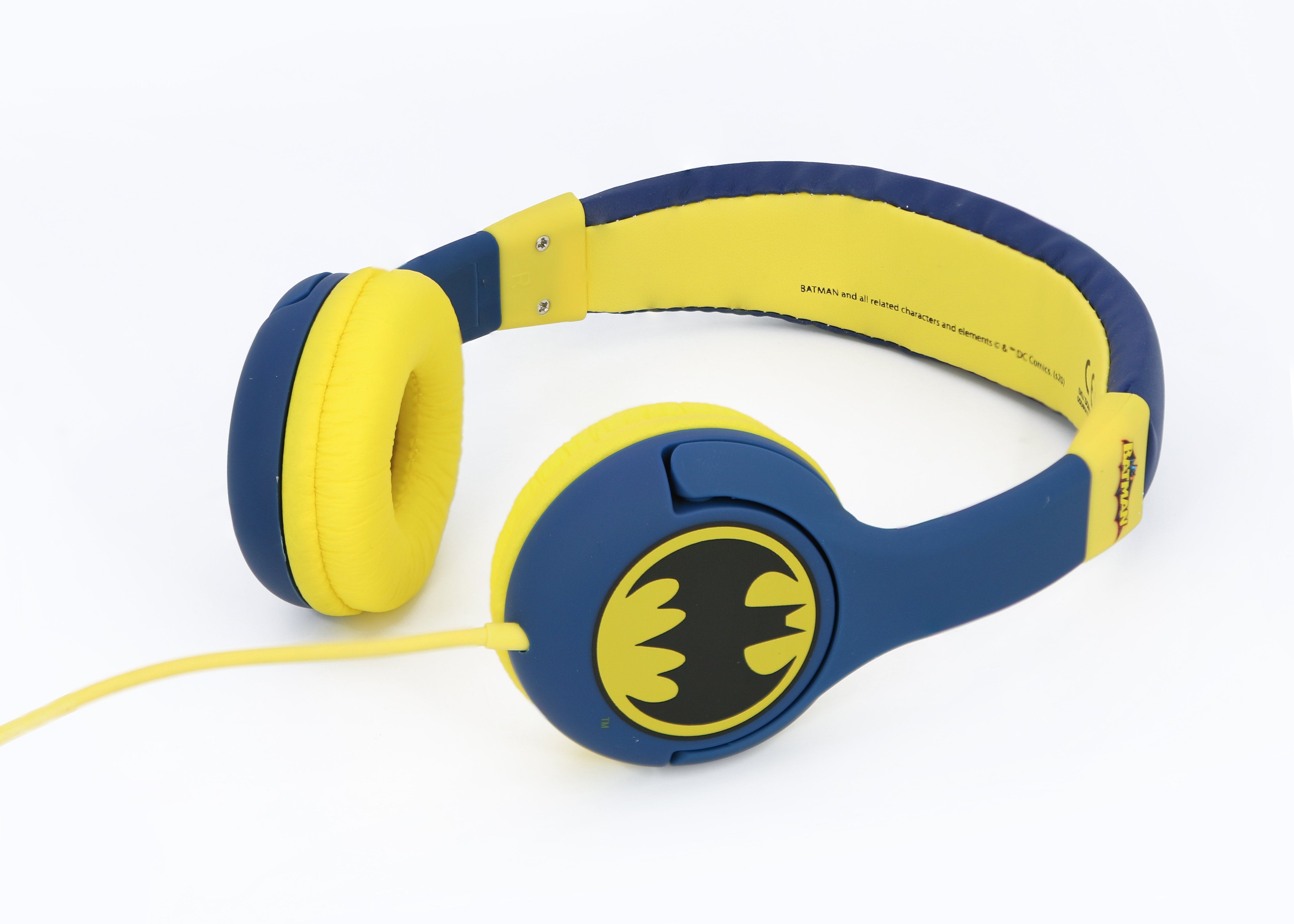 Batman - Casque audio "Caped Crusader" pour enfants - flash vidéo