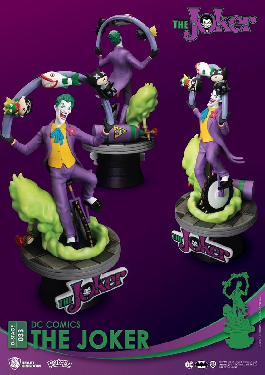 DC Comics - Diorama-033 - The Joker - flash vidéo