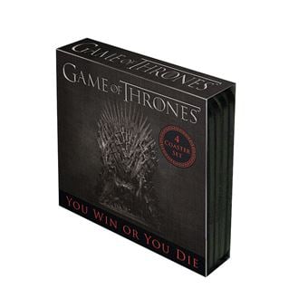Game of Thrones - Set de 4 Sous-Verres - flash vidéo