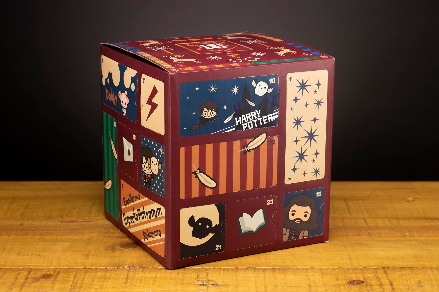 Harry Potter - Calendrier de l'Avent de 24 jours en forme de cube - flash vidéo
