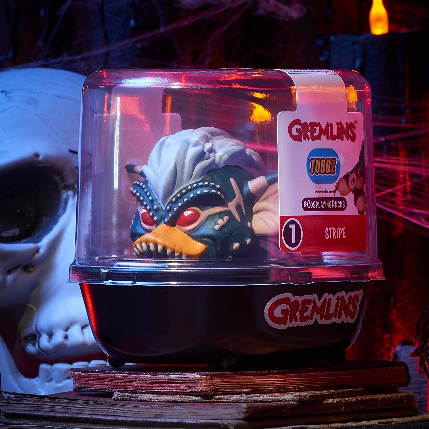 Gremlins - Canard de bain à collectionner TUBBZ Le Rayé - flash vidéo