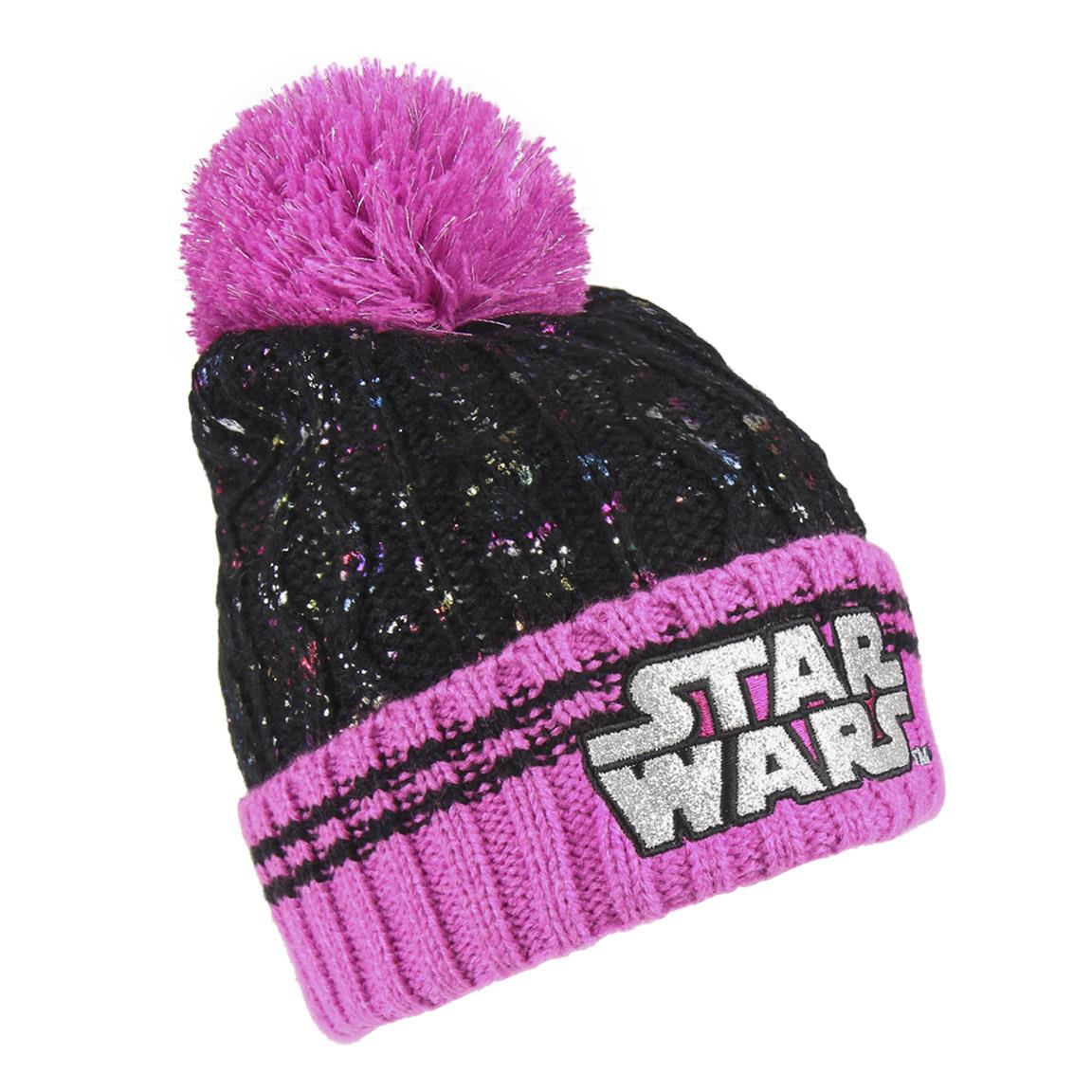 Star Wars - Pompon Black & Pink Winter Cap - flash vidéo