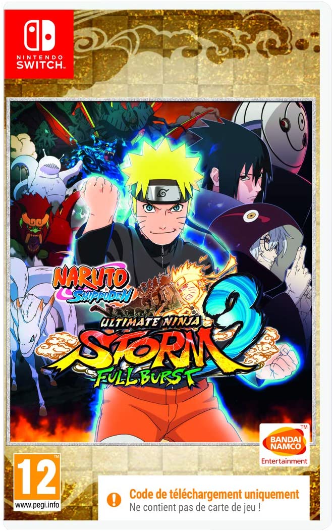 Naruto Shippuden : Ultimate Ninja Storm 3 Full Burst (Code-in-a-box) - flash vidéo