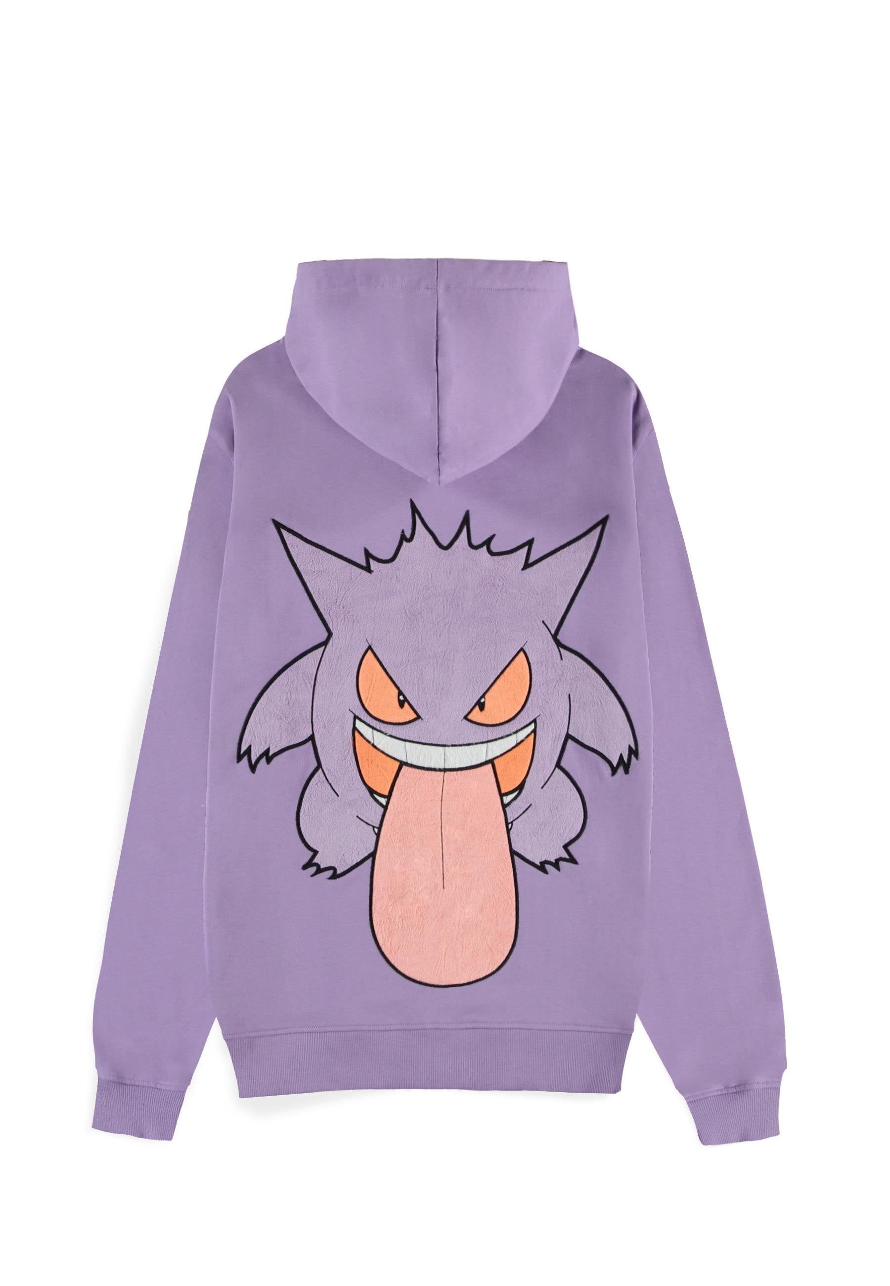 Pokémon - Sweat à capuche Homme "Ectoplasma" - L - flash vidéo