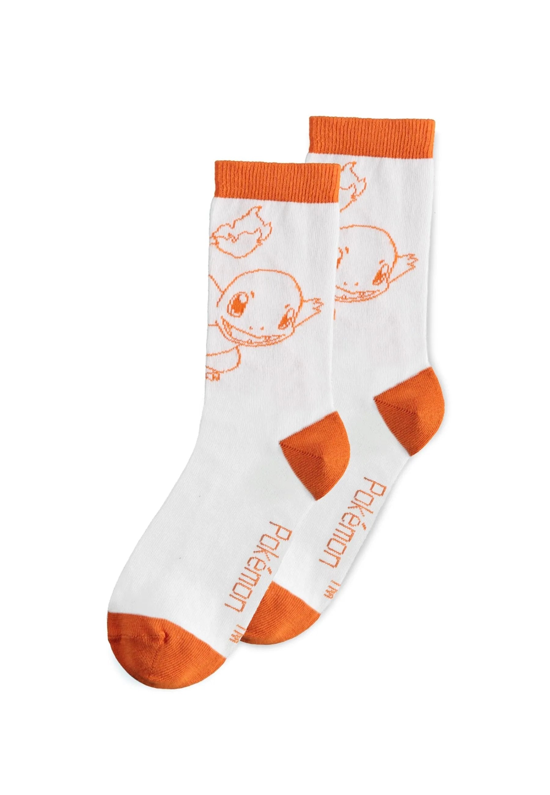 Pokémon - Pack de 3 paires de chaussettes pour homme Pokémon de départ (Taille 43-46) - flash vidéo