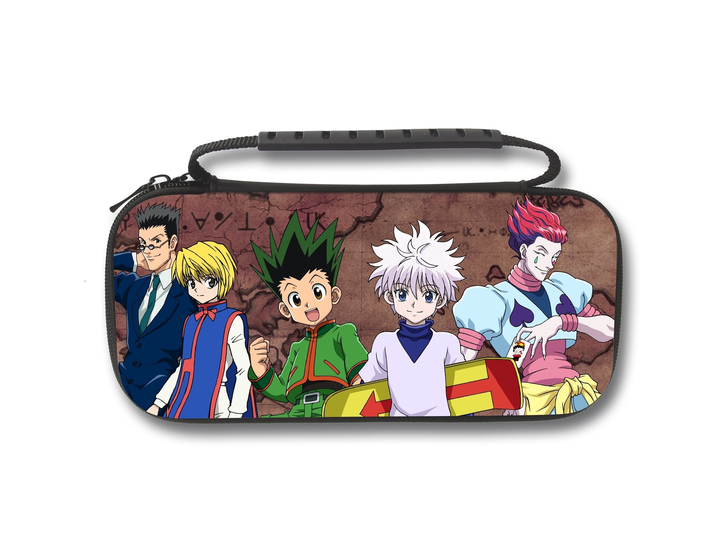 Hunter X Hunter - Sacoche de transport XL Groupe pour Nintendo Switch et Switch OLED - flash vidéo