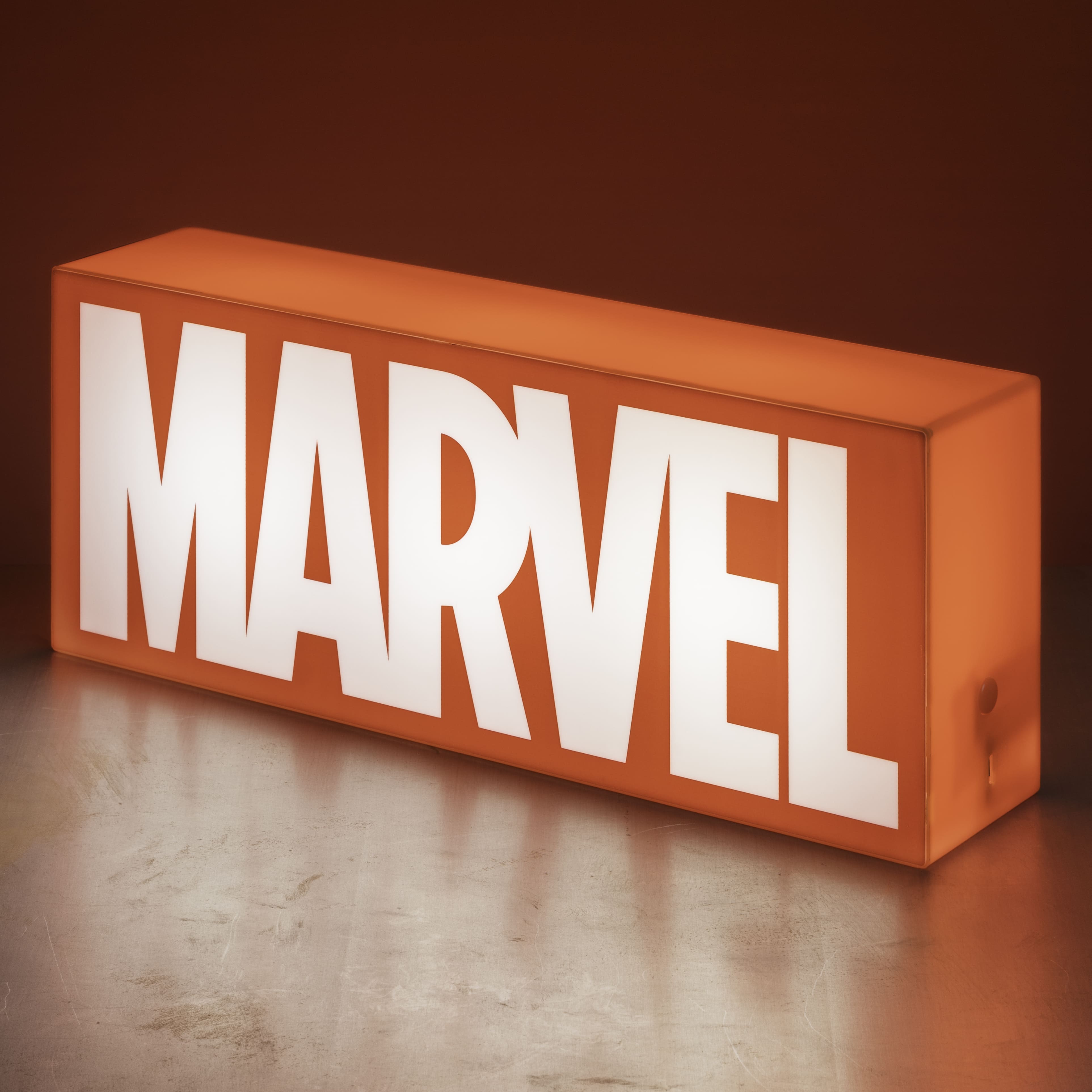 Marvel - Lampe Logo Marvel V2 - flash vidéo