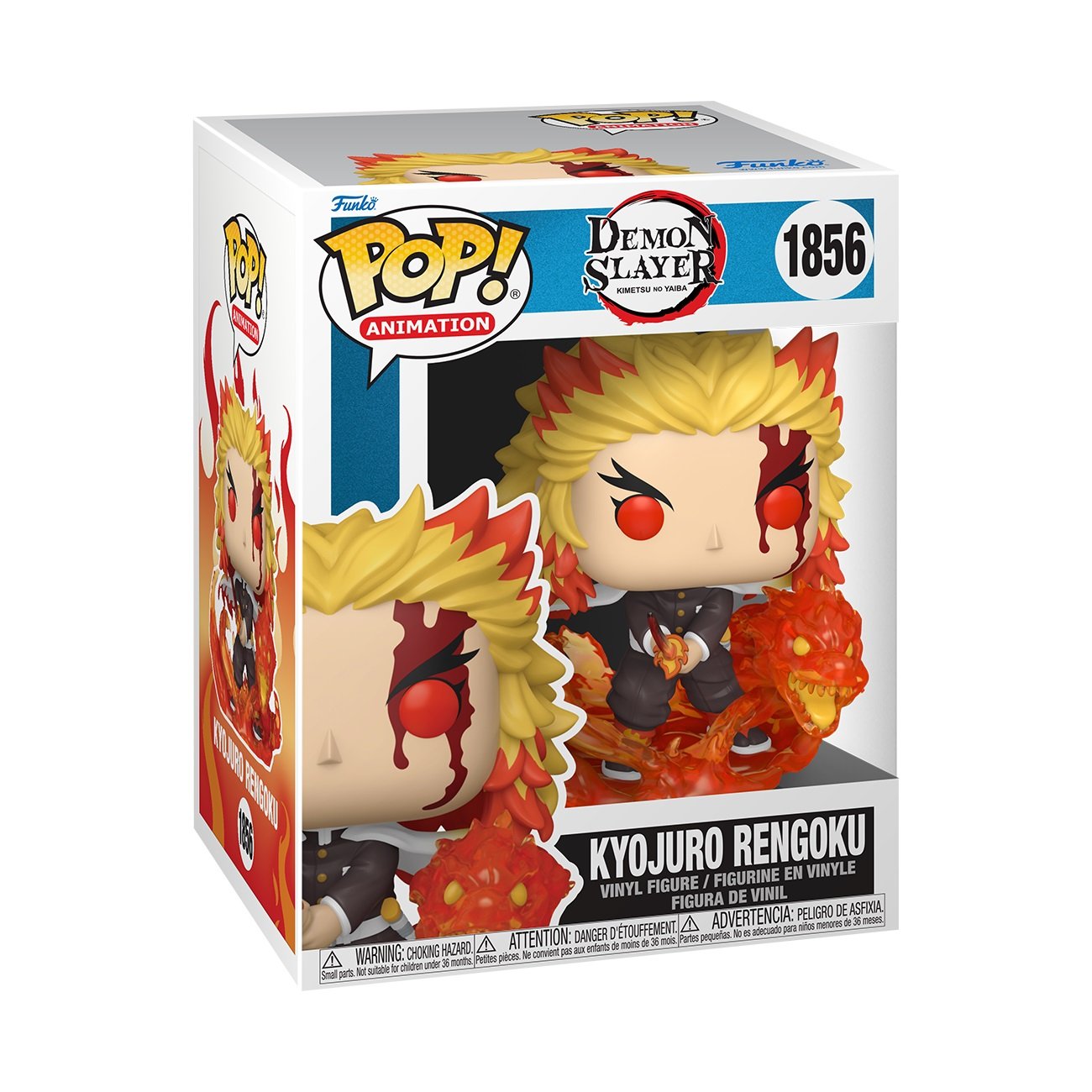 Funko Pop! Premium: Demon Slayer - Kyojuro Rengoku 9th Form - flash vidéo